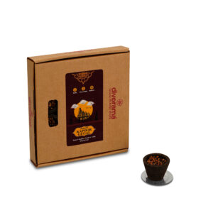 DivoRama Premium Kapoor & Gugal | Sambrani Havan/Dhoop Cups | Pooja, Festivals & all Occasions | Natural |6 Cups